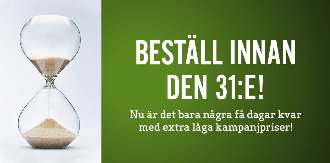 Alltid fri frakt och fria byten!