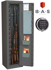 Vapenskåp Kodlås HL5 BAS E