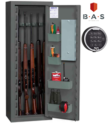 Vapenskåp Kodlås HL6 BAS E